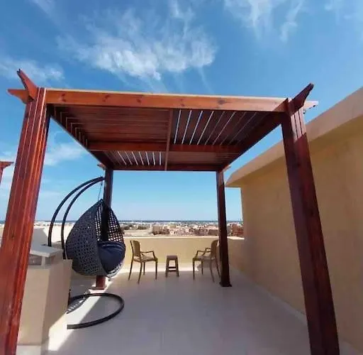 Chic Seaview + Private Roof - Nabq Bay Charm el-Cheikh