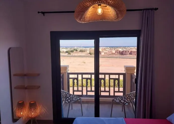 Chic Seaview + Private Roof - Nabq Bay *